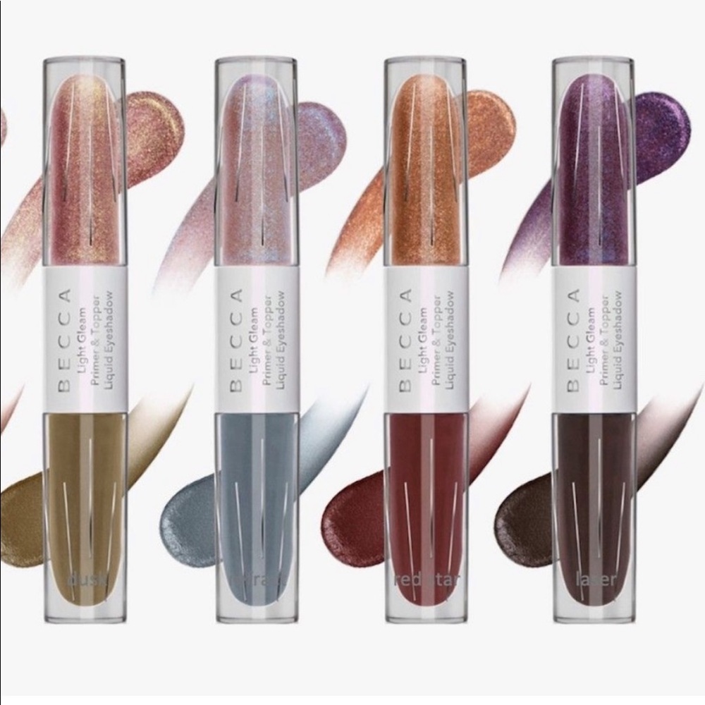 New Becca  Cosmetics Light Gleam Primer & Topper Liquid Eyeshadow - Picture 12 of 16